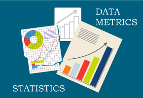 Click for data, metrics, and statistics